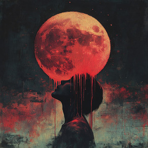 Луна кровоточит