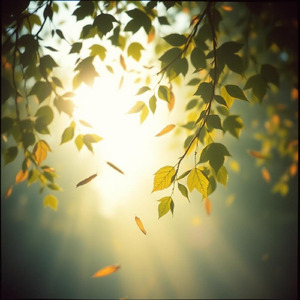 静けさが降る午後に