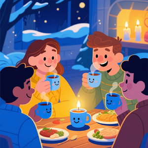 Blue Teacup