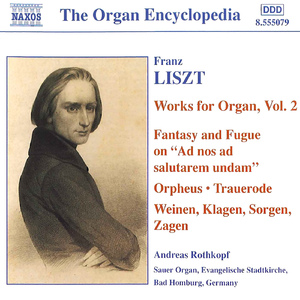 Fantasy and Fugue on the Chorale Ad nos, ad salutarem undam by G. Meyerbeer, S259/R380:Fantasie und Fuge uber den Choral 'Ad nos ad salutarem undam', S259/R380