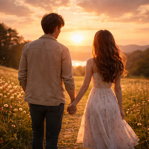 君といる夕暮れ