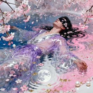 春水葬月#百万奖金AI创作大赛+主题一