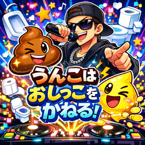 うんこはおしっこをかねる