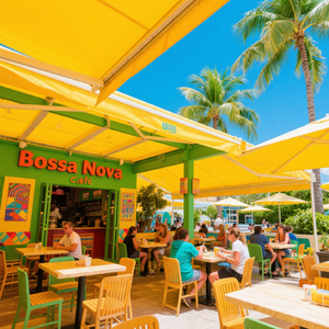 海辺で聴くボサノバ