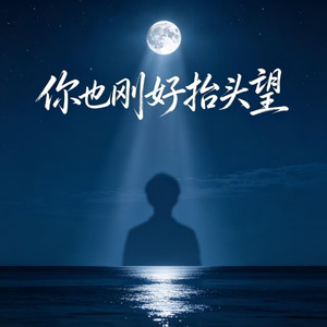 你也刚好抬头望