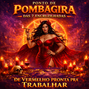 Ponto de Pombagira das 7 Encruzilhadas de Vermelho Pronta Pra Trabalhar