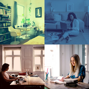 有趣在家工作情怀