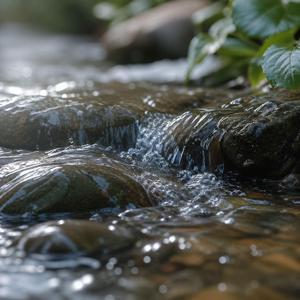 פכפוך נחלים מוזיקה מרגיעה