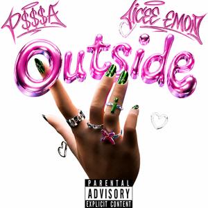 Outside