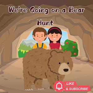 "We're Going on a Bear Hunt" An adventurous, interactive song where kids journey through different obstacles in search of a bear, using sound effects and repetitive phrases to enhance the fun.