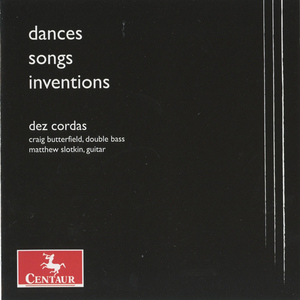 2-Part Inventions, BWV 772-786 (arr. C. Butterfield and M. Slotkin for double bass and guitar):Invention No. 13 in A Minor, BWV 784