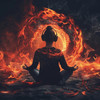 Meditation and Relaxation - Serene Meditation Flames