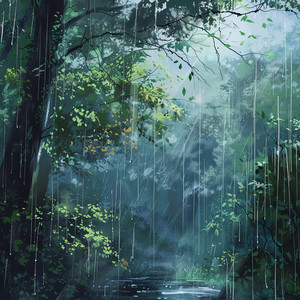 El Suave Compás De La Lluvia Deshace El Estrés