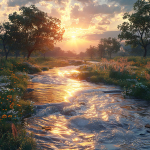 Coro Del Amanecer Sobre Las Corrientes