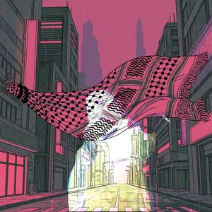 Pitch black darkness