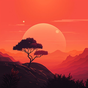 Warm Sunset