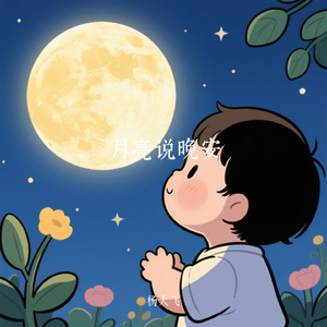 月亮说晚安