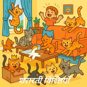 शरारती बिल्लियाँ