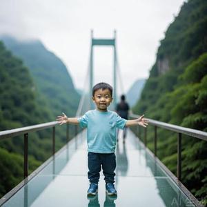我去看花江峡谷大桥