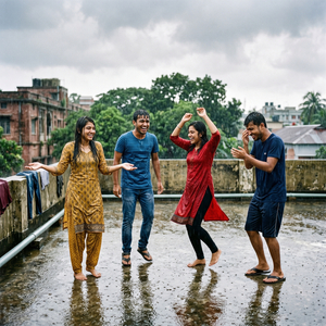 মেঘলা দিনে