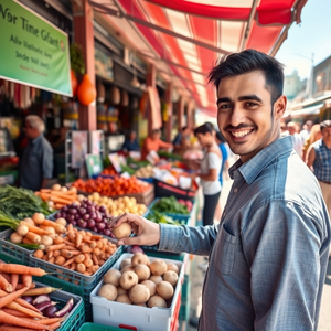 मैंने तो देखा था तुम्हें बाज़ार में आलू लेते हुए,-1