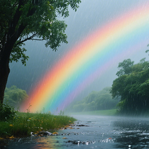 雨后彩虹