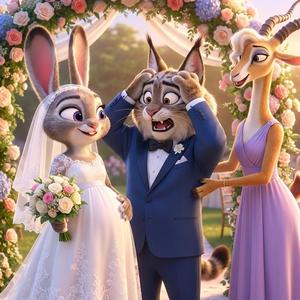 Surprise at Judy & Pawbert Wedding (Zootopia 2 Inspo)