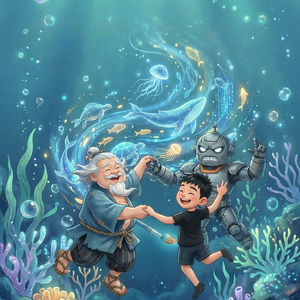 《海洋的画笔》