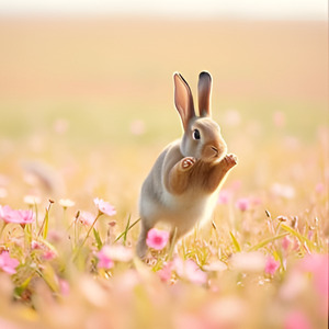 うさぎさんぴょこぴょこ