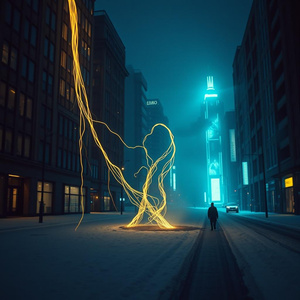 Winter Wire Motion