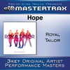 Royal Tailor - Hope (Medium Without Background Vocals) ([Performance Track])