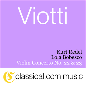 Violin Concerto No. 23 in G major - Allegro