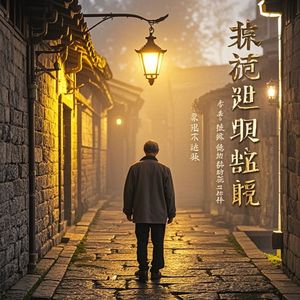 老路灯下忆过往_黯然