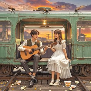 绿皮火车的夏天