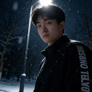 我透过了云层望