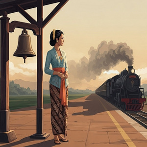 Langkah Kaki di Kebun Teh