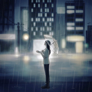 하루 종일 비가 내렸어