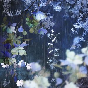 晚夜微雨问海棠