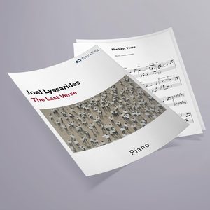 The Last Verse (Sheet Music Edition)