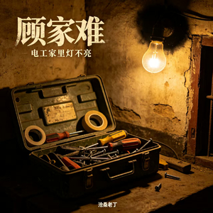 顾家难（电工家里灯不亮）