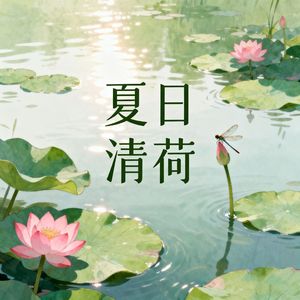 夏日清荷