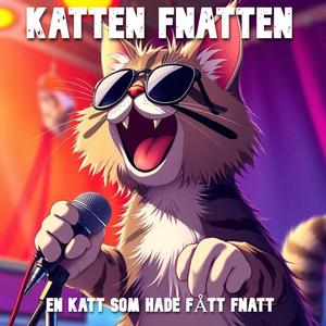 En katt som hade fått fnatt