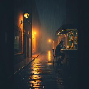 비오는 밤 술한잔