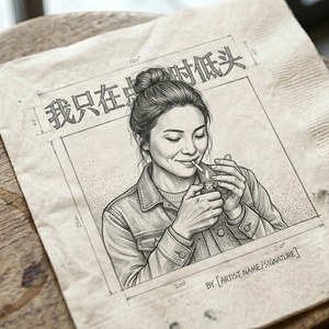 我只在点烟时低头
