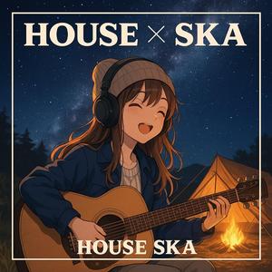 テントの外で語るハウススカ