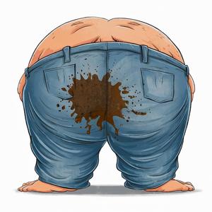 Vielleicht hab ich Kacke in die Hose gemacht!