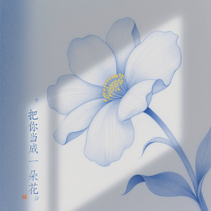 把你当成一朵花