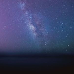 adrift beneath the stardust sea