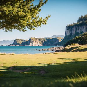 山丘旁的宁静和声