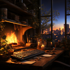 Melodía De Enfoque De Tarea Ardiente